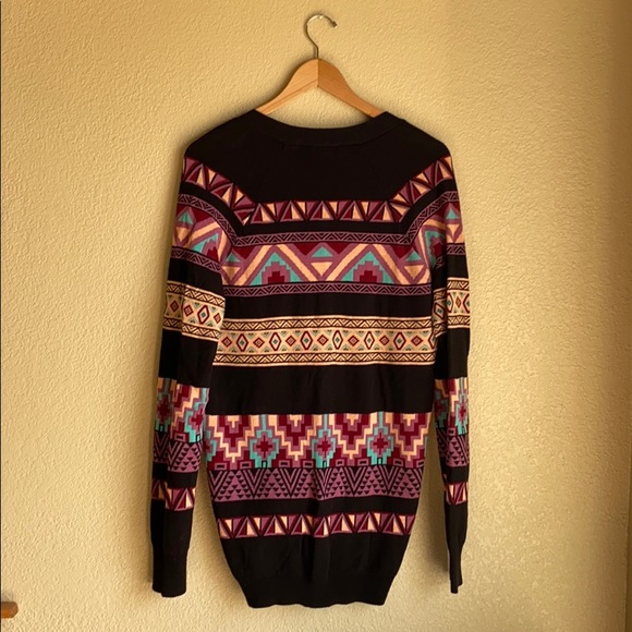 Nollie Aztec Design Cardigan - Sz Large - Picture 7 of 9